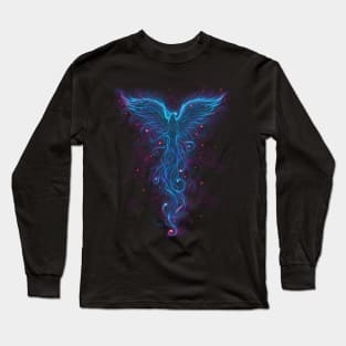 The Heat of Illusion blue Long Sleeve T-Shirt